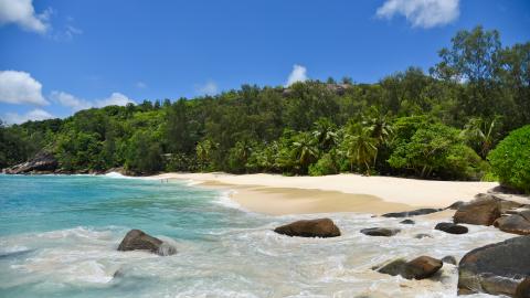 Anse Soleil, enseada recatada do sudoeste
