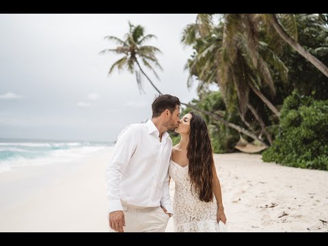 Filme de casamento nas Seicheles, Anse Lazio