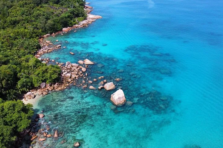 Praslin e La Digue num dia, desde Mahé