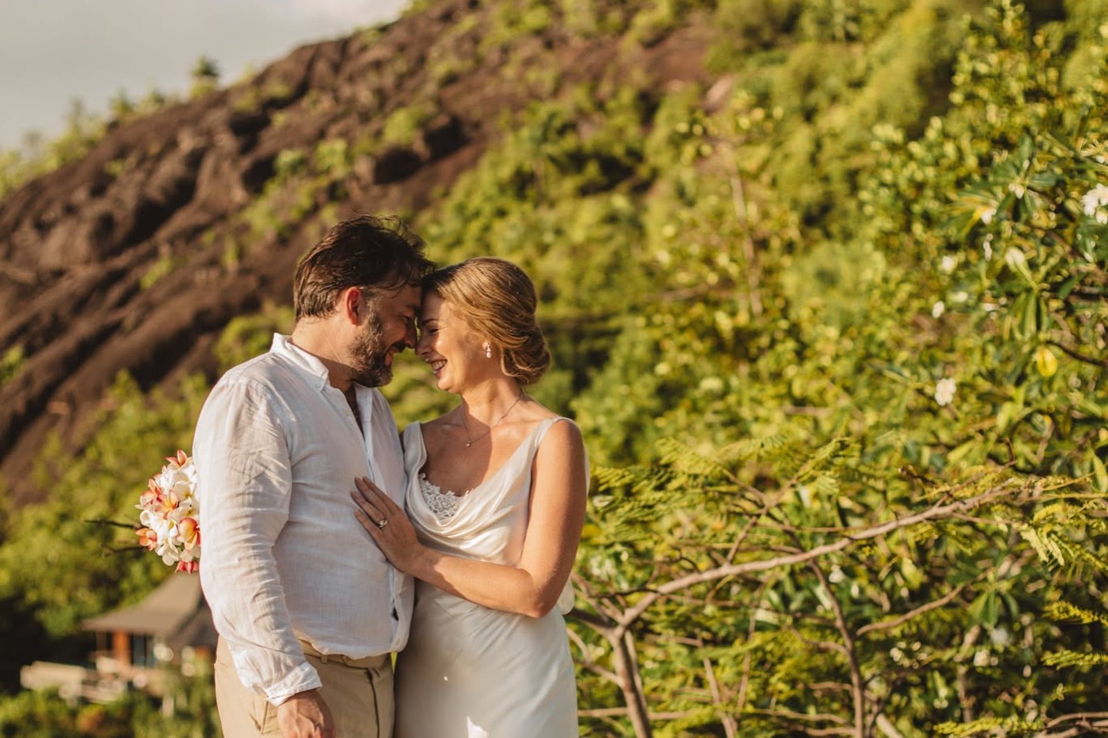 Casamento na praia, Seicheles